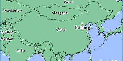 Քարտեզ Չինաստանի ցույց է տալիս, Պեկին