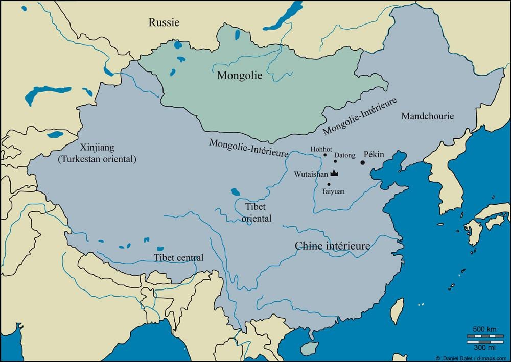 Պեկինի քարտեզի վրա